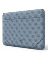 Guess 4G Uptown Triangle Logo case for a 16" laptop - blue