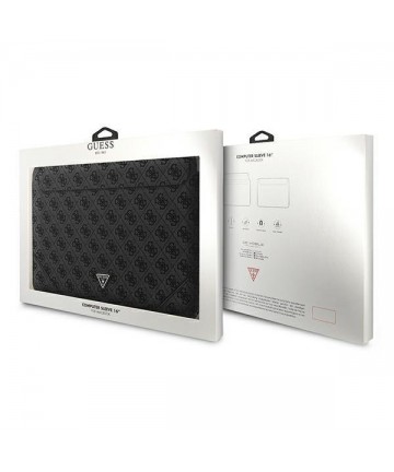 Guess 4G Uptown Triangle Logo case for 16" laptop - black