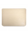Guess Saffiano Triangle Logo case for a 16" laptop - beige
