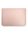 Guess Saffiano Triangle Logo case for a 16" laptop - pink