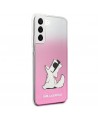 Karl Lagerfeld Choupette Eat Case for Samsung Galaxy S22+ - Pink