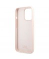 Karl Lagerfeld Silicone Ikonik Karl&Choupette MagSafe Case for iPhone 13 Pro Max - Light Pink
