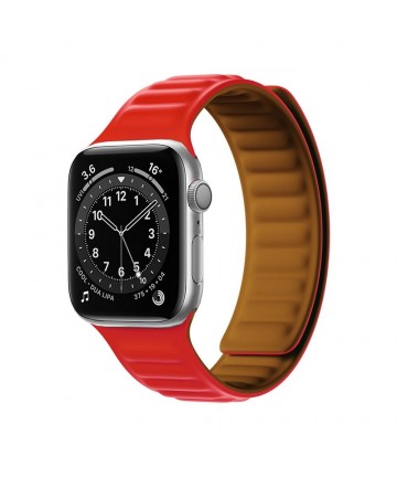 Magnetic Strap Watch Strap 6/5/4/3/2 / SE (44mm / 42mm) Magnetic Band Bracelet Bracelet Red