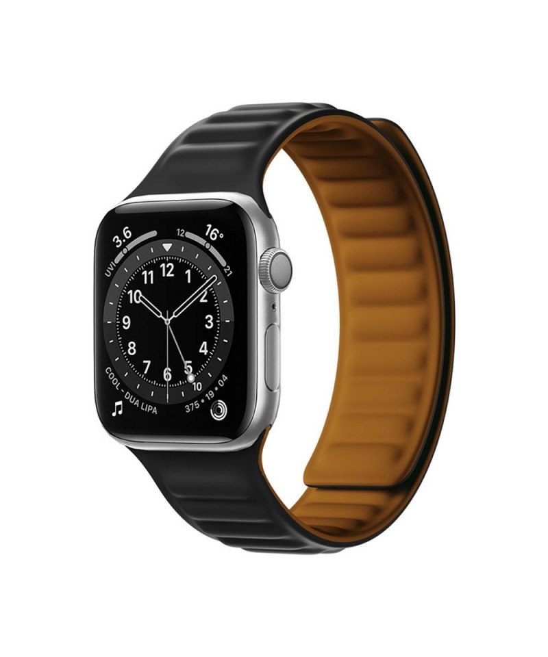 Magnetic Strap Magnetic Strap Bracelet for Apple Watch 41mm - Black