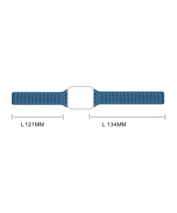 Magnetic Strap Magnetic Strap Bracelet for Apple Watch 41mm - Black