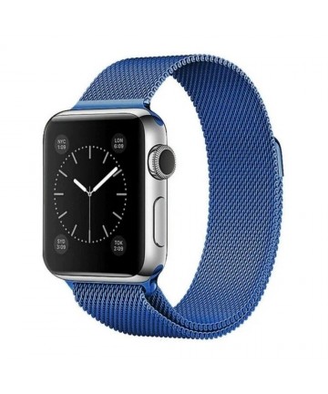 Magnetic Strap Watch 7 7/8 41mm Magnetic Band Bracelet Blue Bracelet