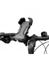 Wozinsky strong phone holder for bicycle, motorcycle, scooter handlebars, black (WBHBK6)