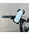 Wozinsky strong phone holder for bicycle, motorcycle, scooter handlebars, black (WBHBK6)