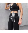 Wozinsky expandable running belt black (WRBBK1)