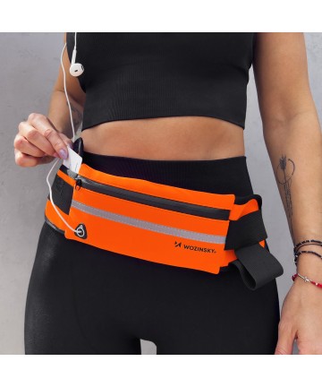 Wozinsky expandable running belt black (WRBBK1)