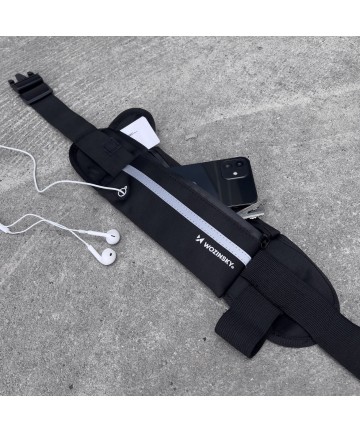 Wozinsky expandable running belt black (WRBBK1)