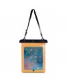 Waterproof PVC tablet case - orange