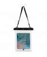 Waterproof PVC tablet case - white
