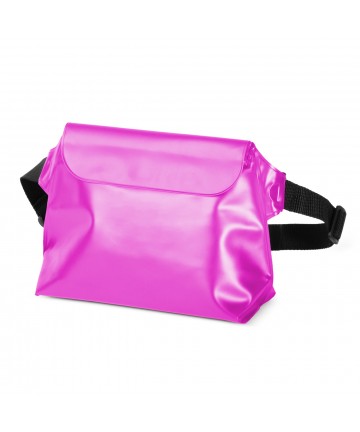 PVC waterproof pouch / waist bag - pink