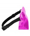 PVC waterproof pouch / waist bag - pink