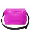 PVC waterproof pouch / waist bag - pink