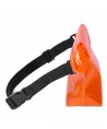 PVC waterproof pouch / waist bag - orange