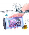 PVC waterproof armband phone case - black