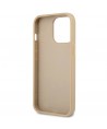 Guess GUHCP13LPSATLE iPhone 13 Pro / 13 6.1" beige/beige hardcase SaffianoTriangle Logo