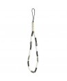 Guess pendant GUSTBCKH Phone Strap black-white/black-white Heishi Beads