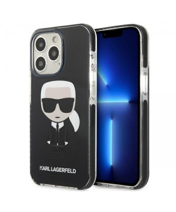 Karl Lagerfeld Iconik Karl Case for iPhone 13 Pro / iPhone 13 - Black
