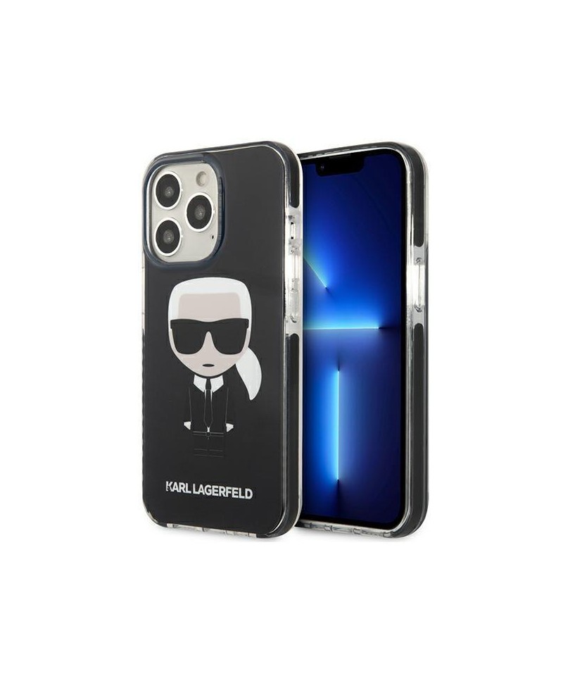 Karl Lagerfeld Iconik Karl Case for iPhone 13 Pro / iPhone 13 - Black