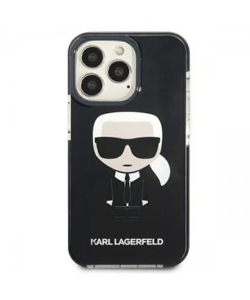 Karl Lagerfeld Iconik Karl Case for iPhone 13 Pro / iPhone 13 - Black