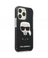 Karl Lagerfeld Iconik Karl Case for iPhone 13 Pro / iPhone 13 - Black