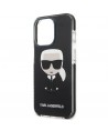 Karl Lagerfeld Iconik Karl Case for iPhone 13 Pro / iPhone 13 - Black