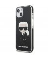 Karl Lagerfeld Iconik Karl Case for iPhone 13 mini - Black