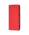 Magnet Card Case Case for Xiaomi Redmi Note 11 Pro Pouch Wallet Card Holder Card Stand Red
