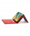Magnet Card Case Case for Xiaomi Redmi Note 11 Pro Pouch Wallet Card Holder Card Stand Red
