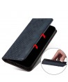 Magnet Strap Case Case for Xiaomi Redmi Note 11 Pro Pouch Wallet + Mini Lanyard Pendant Blue