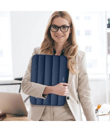 Tech-Protett Fluffy Laptop Bag 13-14 - Navy Blue