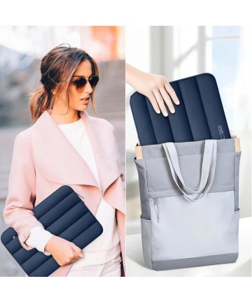 Tech-Protett Fluffy Laptop Bag 13-14 - Navy Blue