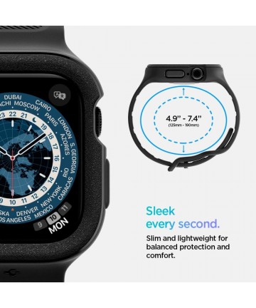 Spigen Vault Pro Strap for Apple Watch 42mm - Matte Black