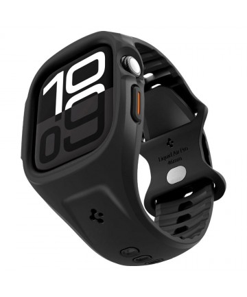 Spigen Liquid Air Pro Strap for Apple Watch 46mm - Matte Black