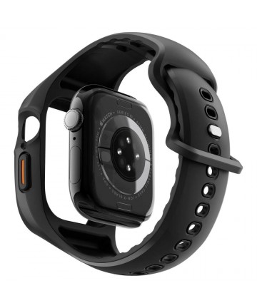 Spigen Liquid Air Pro Strap for Apple Watch 46mm - Matte Black