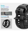 Spigen Liquid Air Pro Strap for Apple Watch 46mm - Matte Black