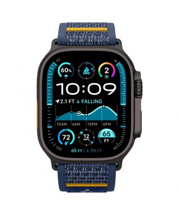 Spigen Athlex Air Strap for Apple Watch 44 / 45 / 46 / 49 mm - Navy Blue