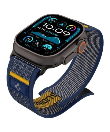 Spigen Athlex Air Strap for Apple Watch 44 / 45 / 46 / 49 mm - Navy Blue