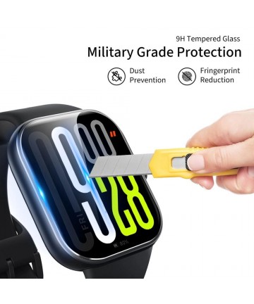Tech-Protect Glass Fit+ 2-pack tempered glass for Huawei Watch Fit 4 Pro - transparent