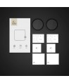 Tech-Protect Glass Flex+ 2-pack hybrid glass for Huawei Watch 5 42 mm - black