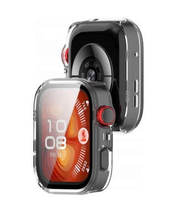 Tech-Protect Defense Case for Huawei Watch Fit 4 Pro - Transparent