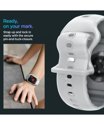 Spigen Liquid Air Pro Strap for Apple Watch 10 46mm - Gray