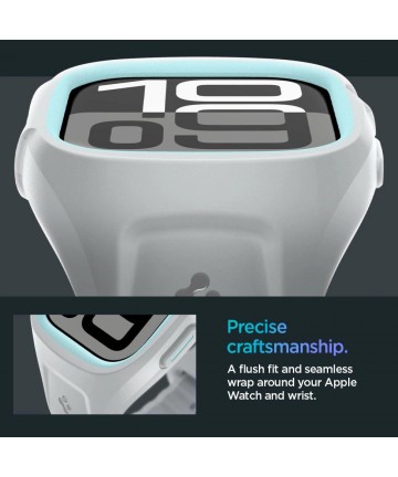 Spigen Liquid Air Pro Strap for Apple Watch 10 46mm - Gray