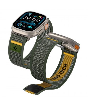 Spigen Athlex Air Strap for Apple Watch 44 / 45 / 46 / 49 mm - Green