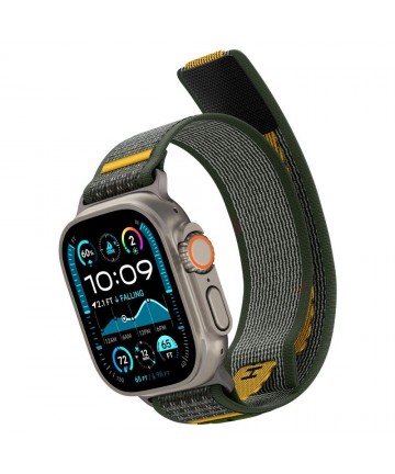 Spigen Athlex Air Strap for Apple Watch 44 / 45 / 46 / 49 mm - Green