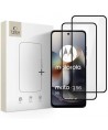 Tech-Protect Glass Fit+ 2-pack tempered glass for Motorola Moto G56 5G - black