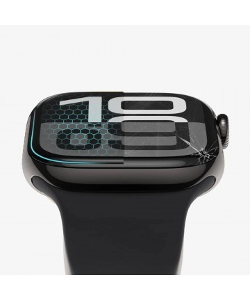 Tech-Protect Glass Flex+ 2-pack hybrid glass for Garmin Venu 2S - black